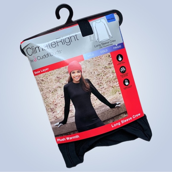 Cuddl Duds Tops Cuddl Duds Climate Right Frigid Base Layer Fleece